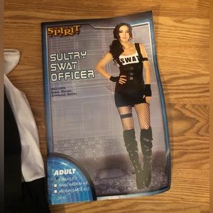 Halloween Sultry Swat Officer Costume- Size XS (runs big could fit up to medium)
